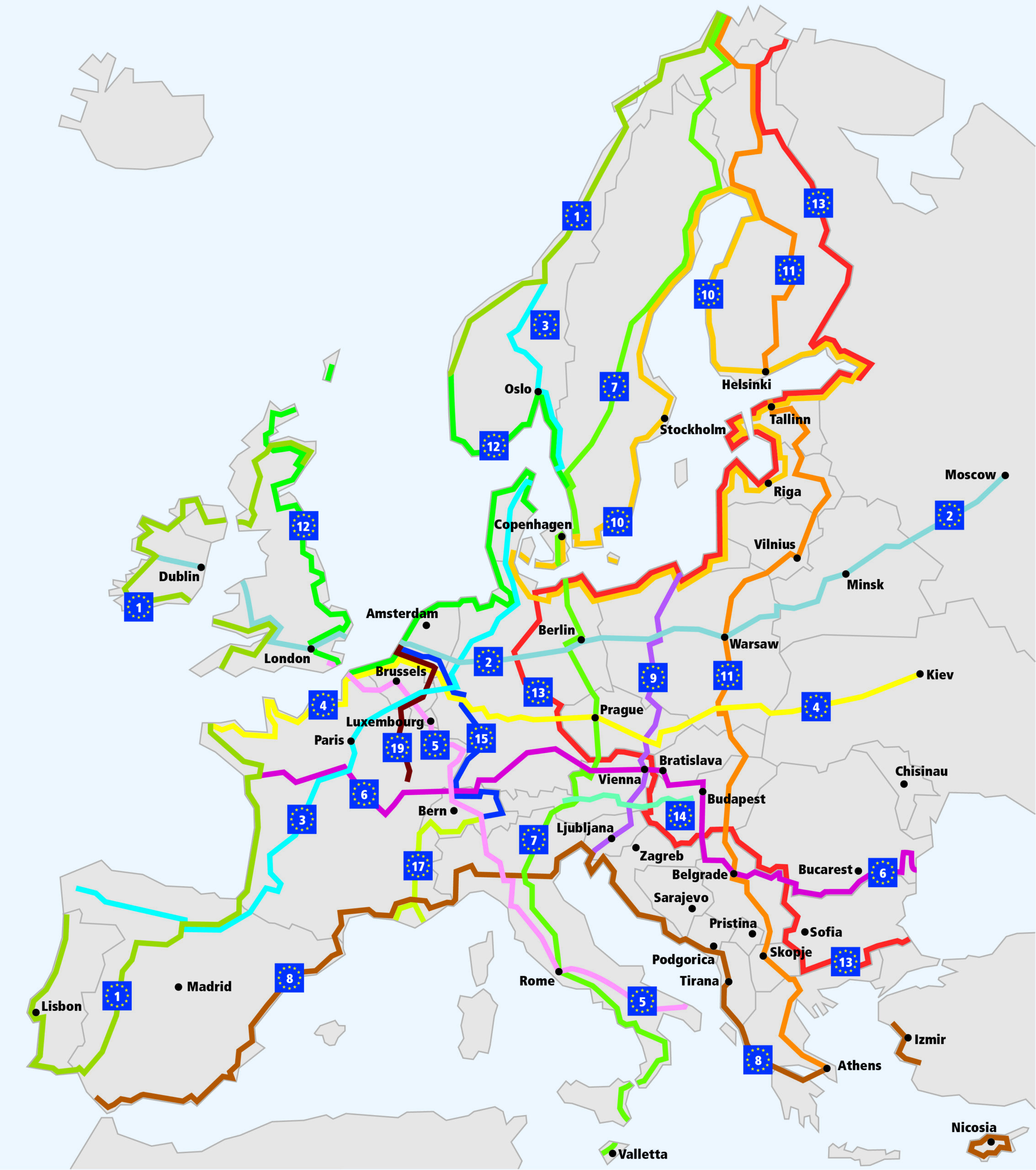 carte eurovelo