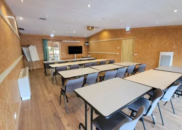 Salle Grande Cabane  format école les Cabanes Urbaines