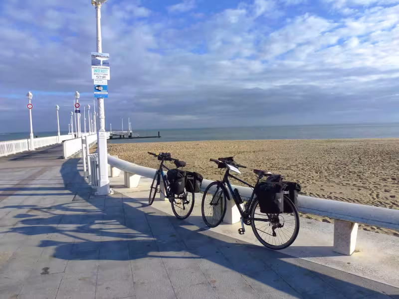 La côte atlantique à vélo : La Vélodyssée d'Arcachon à Hendaye
