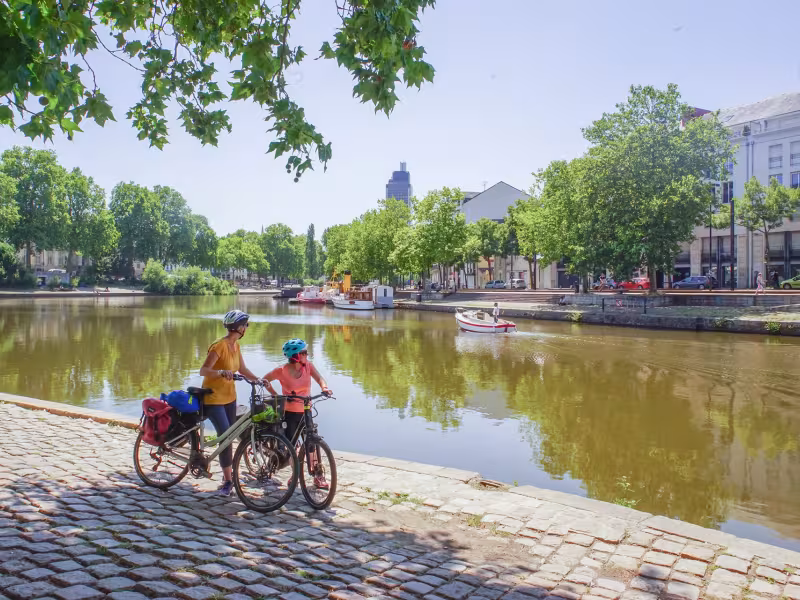 Bords de l'Erdre à Nantes