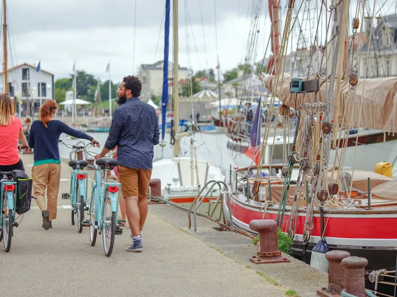 Balade sur le port de Pornic