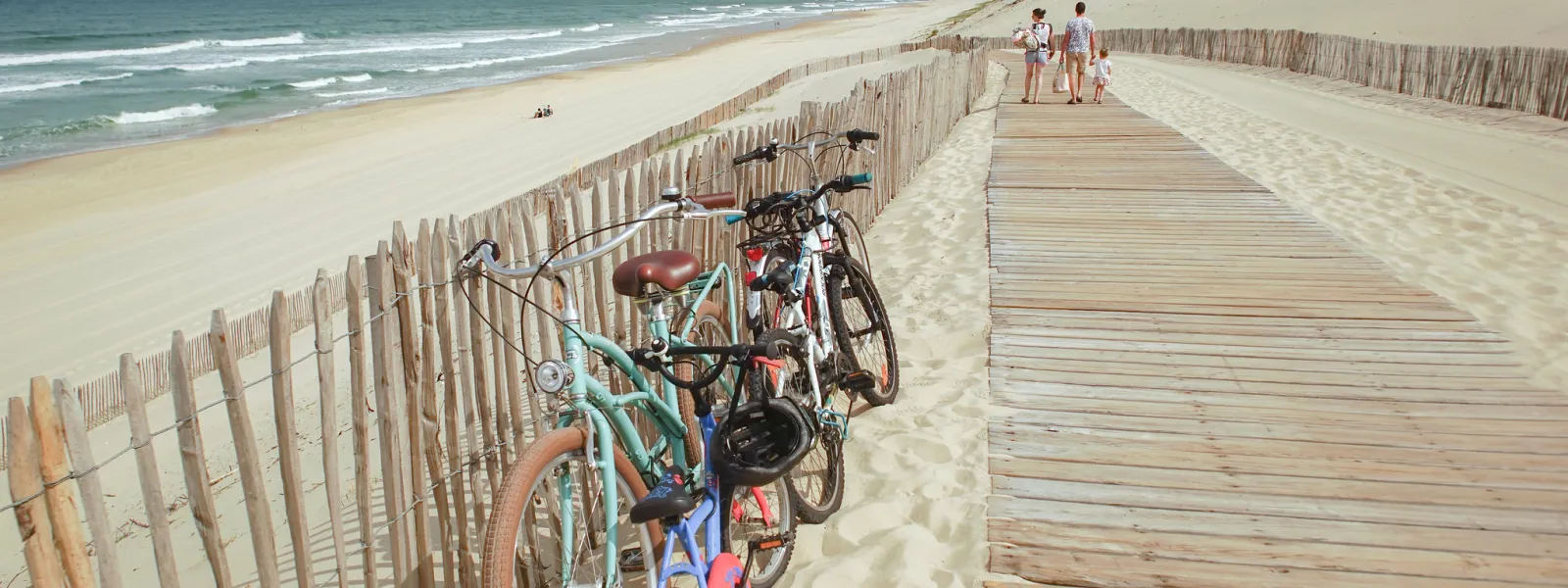 Boucle - tour du lac de Carcans en Gironde