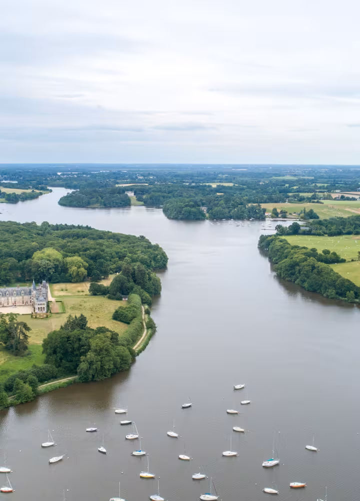 La Chapelle-sur-Erdre au nord de Nantes
