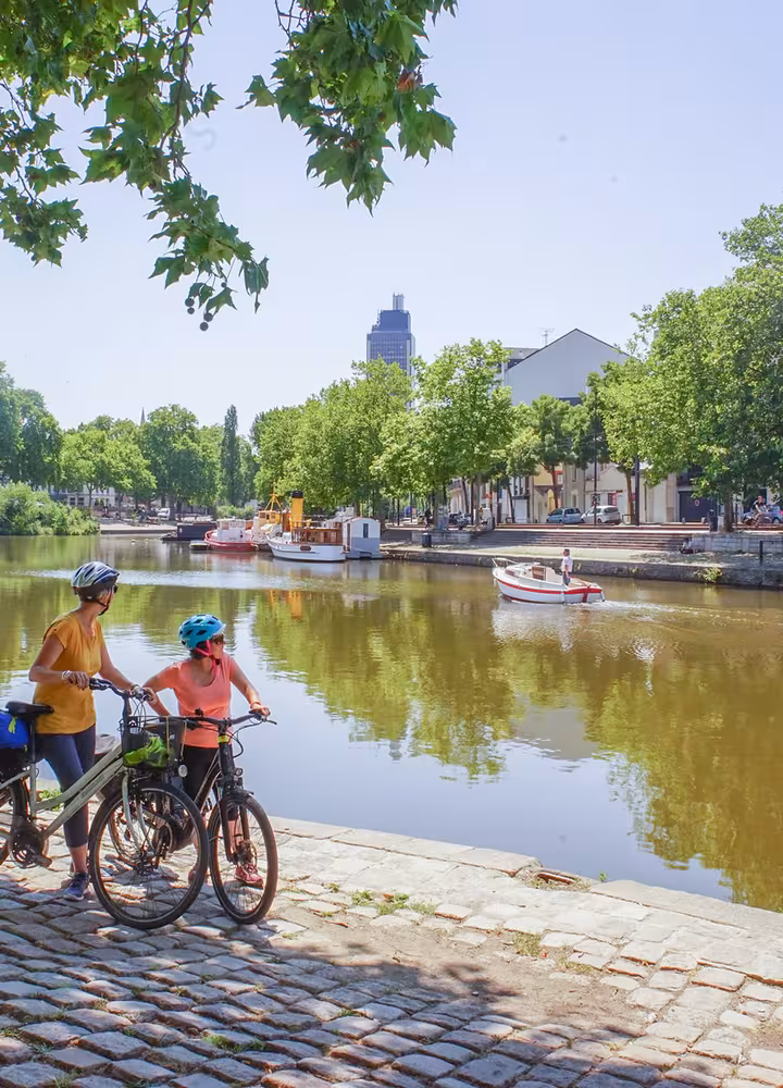 Bords de l'Erdre à Nantes