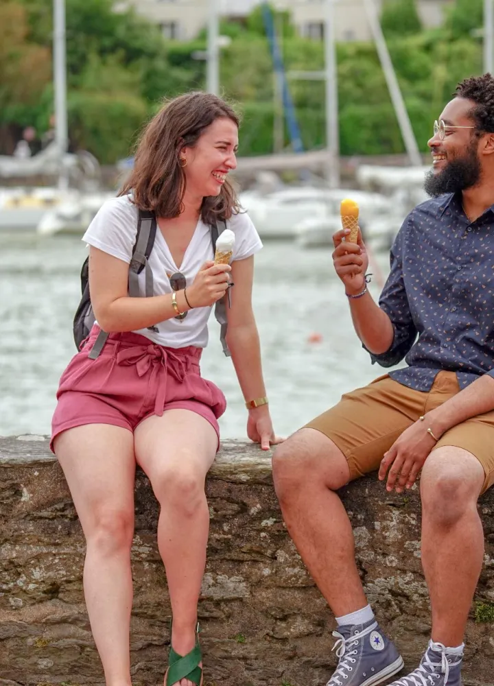 pause glace sur La Vélodyssée