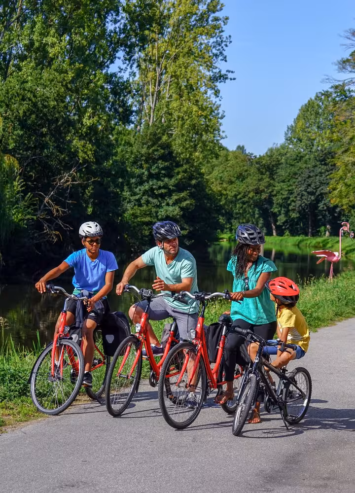 velodyssee en famille dans le morbihan