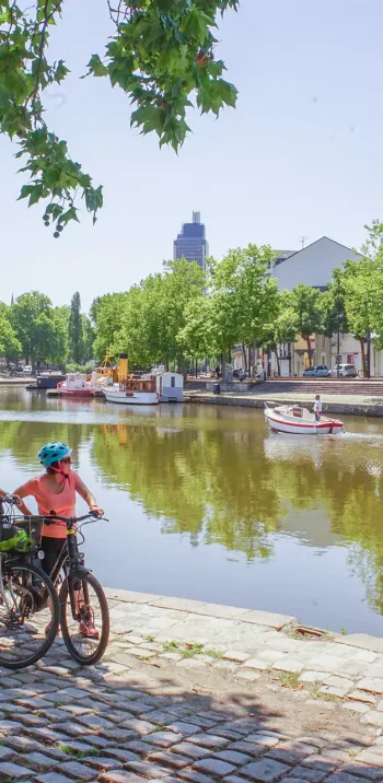 Bords de l'Erdre à Nantes