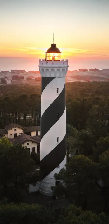 Le phare de Contis :