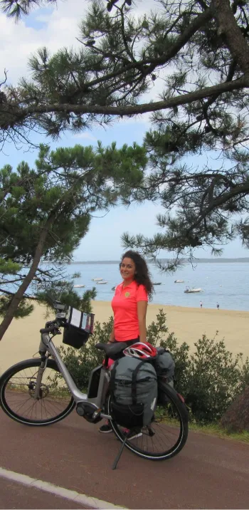La côte atlantique à vélo d'Arcachon à Biarritz