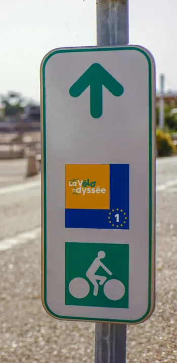 Signalétique vélo à La Rochelle