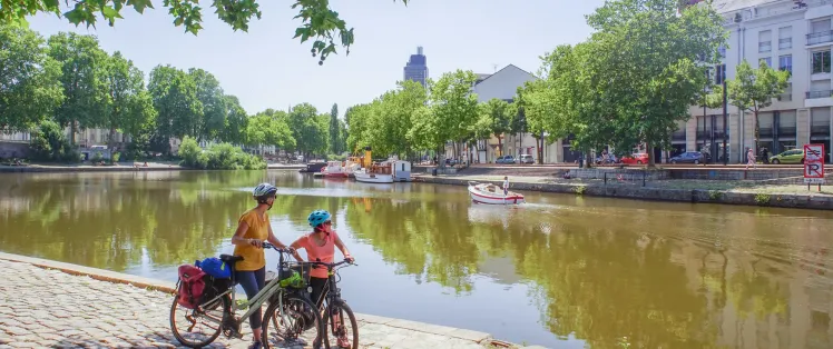 Bords de l'Erdre à Nantes