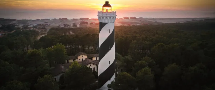 Le phare de Contis :