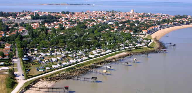 Camping Le Cadoret - Vue aérienne
