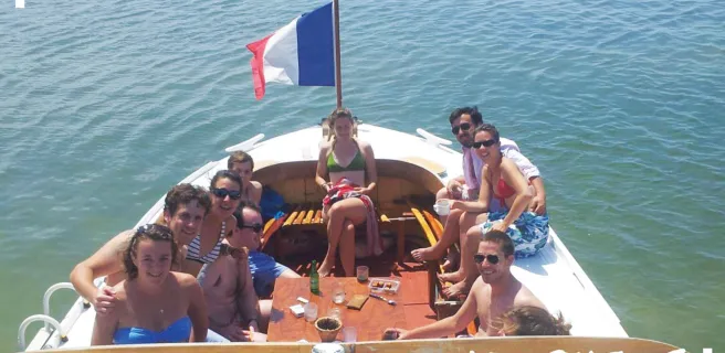 Tour de La Baie, en pinasse à moteur avec kapalouest