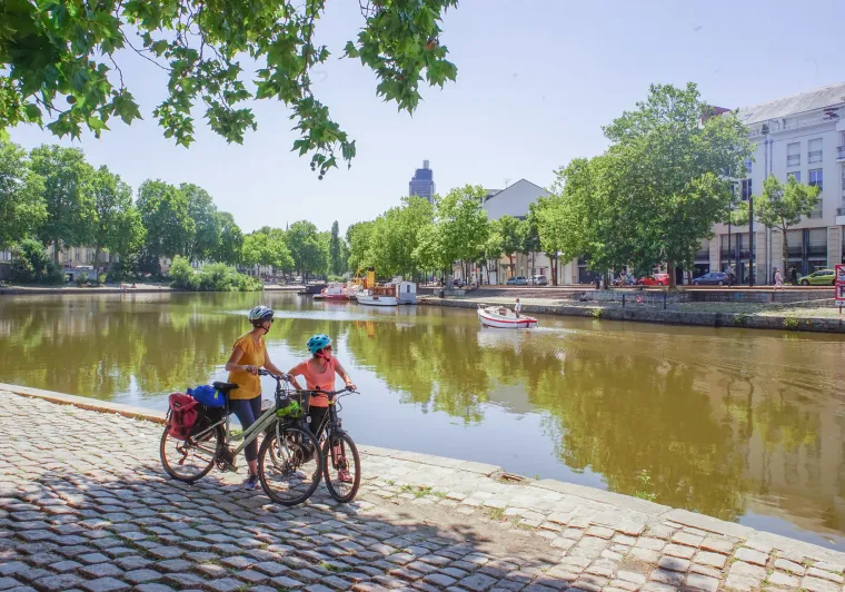 Bords de l'Erdre à Nantes