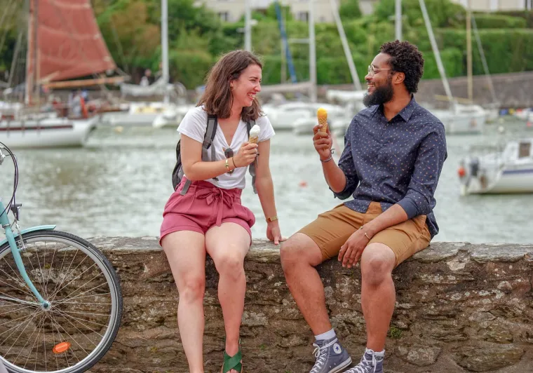 pause glace sur La Vélodyssée