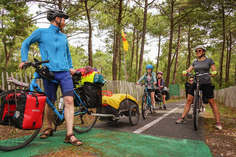 La V lodyss e the Atlantic Cycling Route Montalivet les Bains