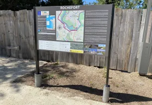 Rochefort tourist information board