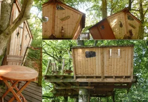 Stay in a tree house in Morbihan