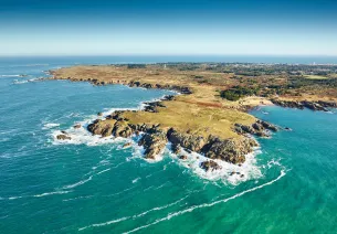 l'ile d'yeu vue aérienne