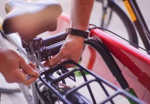 Hiring a bike