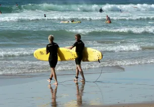 Biarritz Cote des basques surfeurs Villa Belza