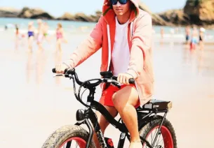 Côte des basques à vélo