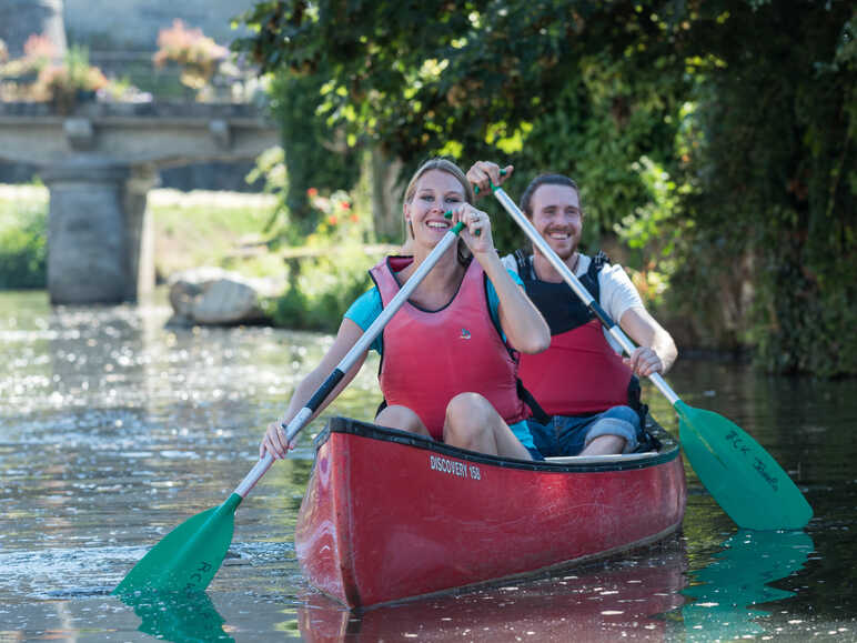 pause canoe canal de nantes a brest