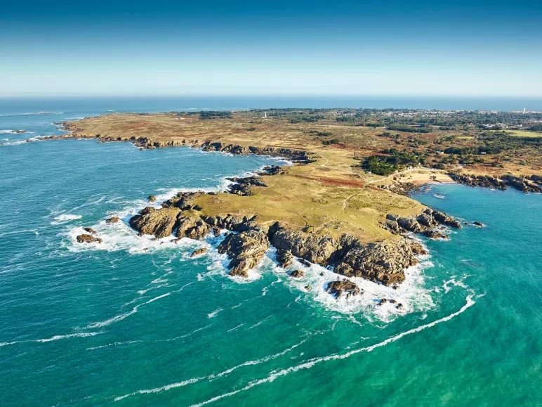 l'ile d'yeu vue aérienne