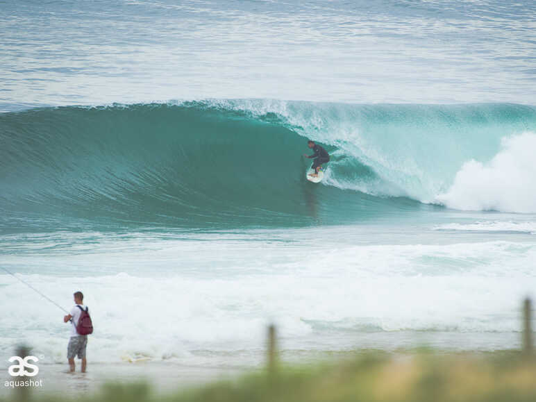 La Gravière surf spot in Landes